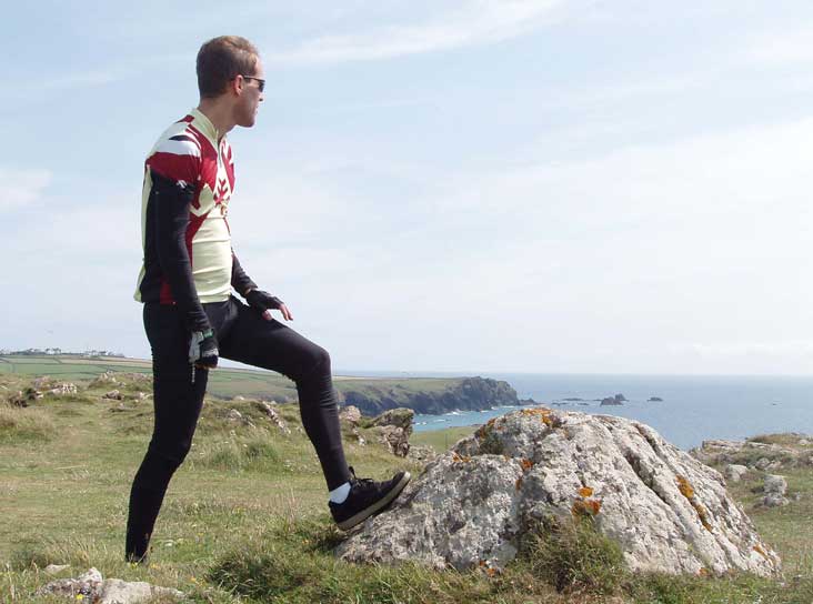 Fotohalt bei Kynance Cove, nahe Lizard Point. 
